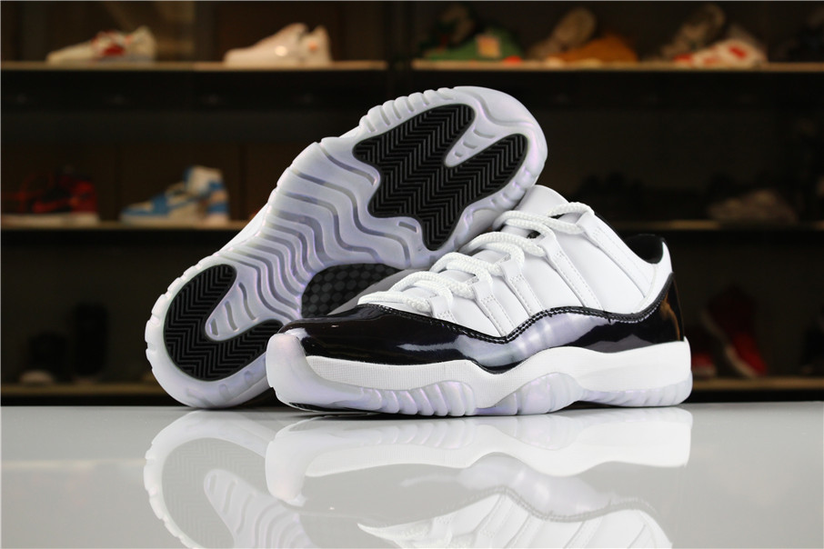 Air Jordan 11 Low “Easter”Lover White Black Shoes - Click Image to Close